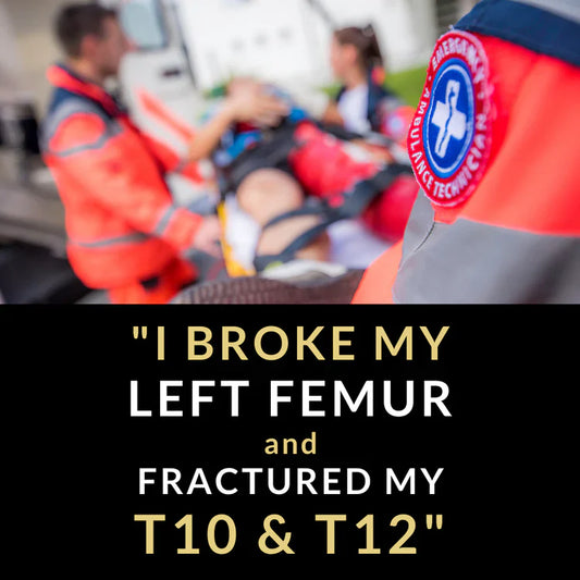 Hiker and Carpenter Falls 75 Feet Off Cliff and Overcomes T10 and T12 Fractures- Seth Williams