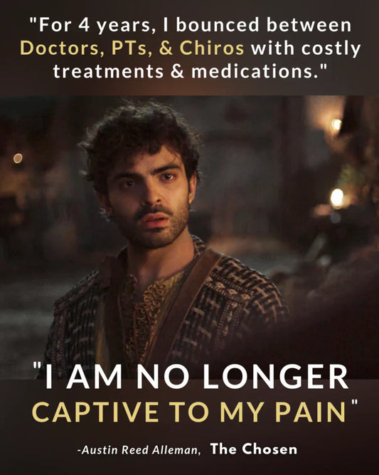 Actor Who Overcame Thoracic Herniations and Disc Bulges- Austin Reed Alleman
