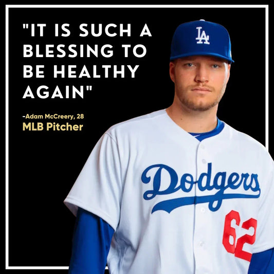 MLB Pitcher Rehabs Elbow and Knee Pain with Limitless